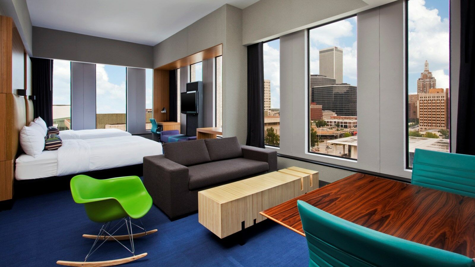 Hotel Aloft Tulsa Downtown Esterno foto